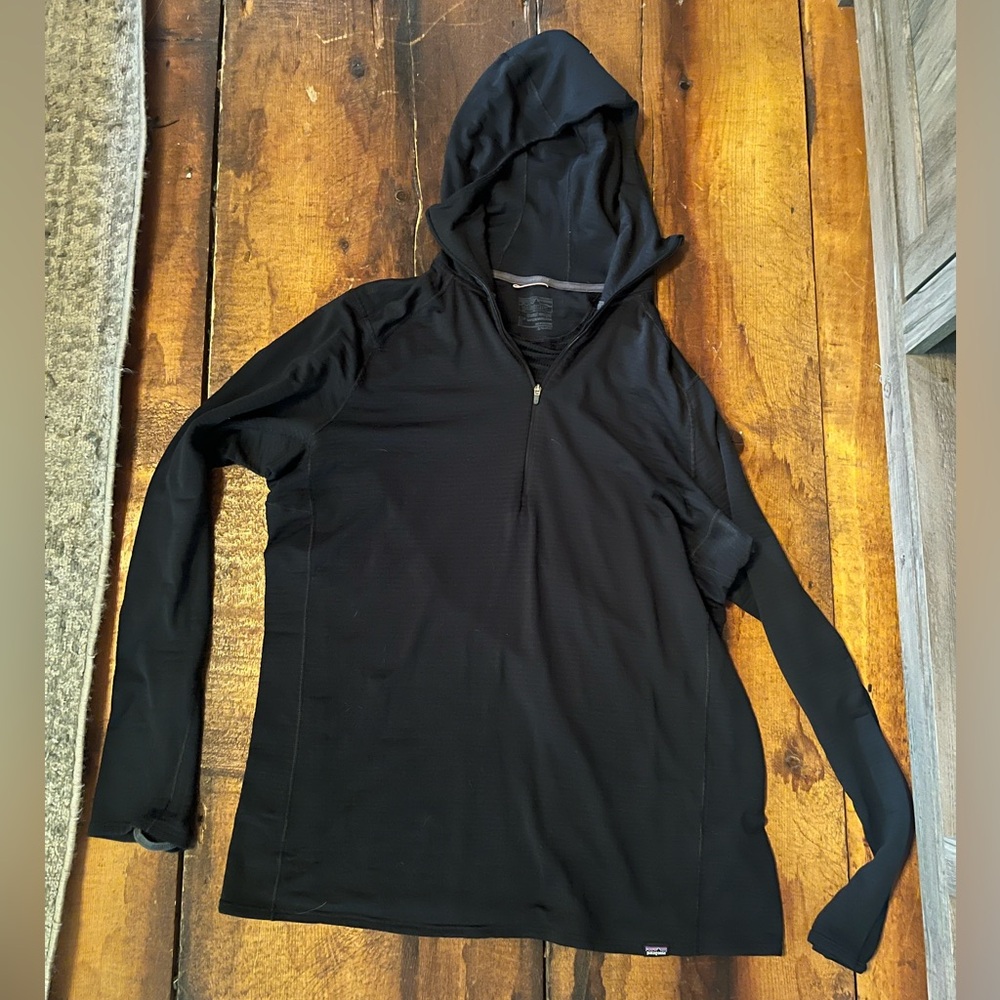 Patagonia Capilene Therman Hoodie - Black